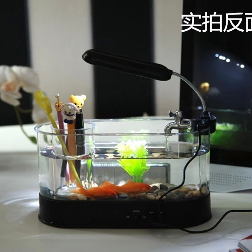 Bút đa chức năng và trong suốt phát trực tuyến bể cá mini USB
