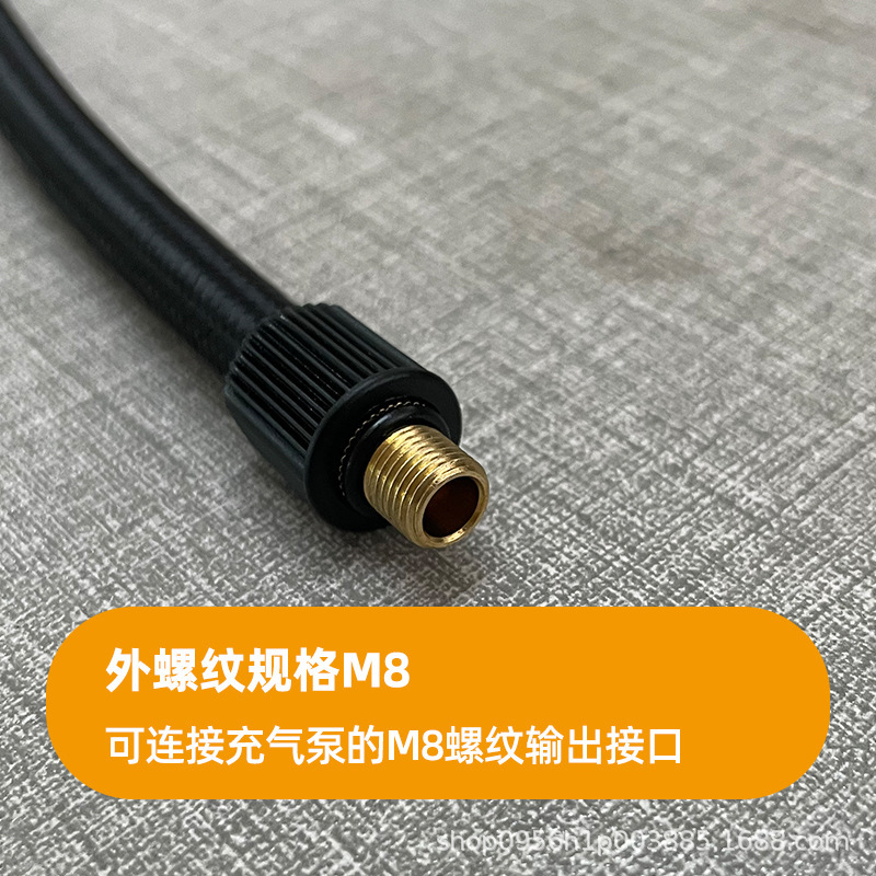 Nguồn cung cấp máy bơm khí ga gắn kết với nhau cho lốp xe hơi hơi khí nén xoắn ốc