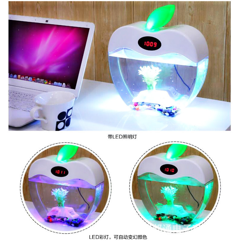 Nhiều hiện trường được thiết lập để nâng cao bể cá vàng nhỏ môi trường USB để lọc ánh sáng giàu oxy để điều khiển đa chức năng.