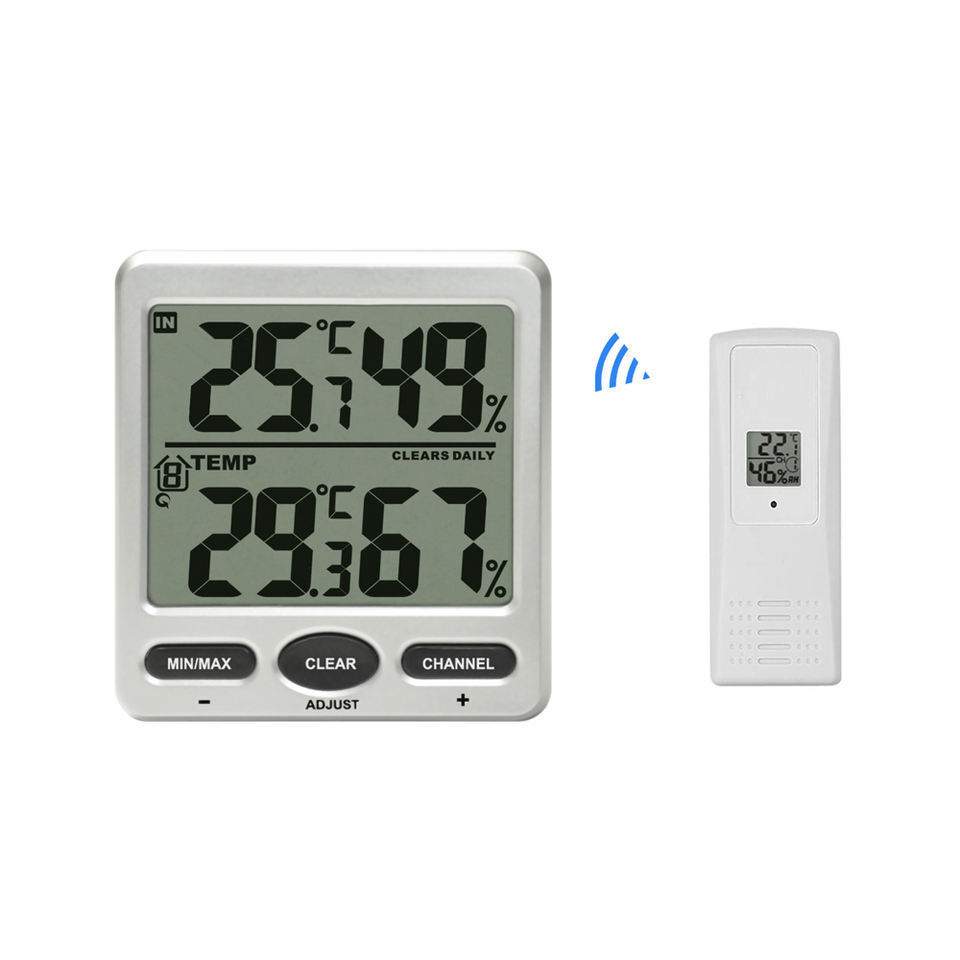 Multi-screen multi-purpose thermometers of high-level dry-wet thermometer support multi-channel FT0070