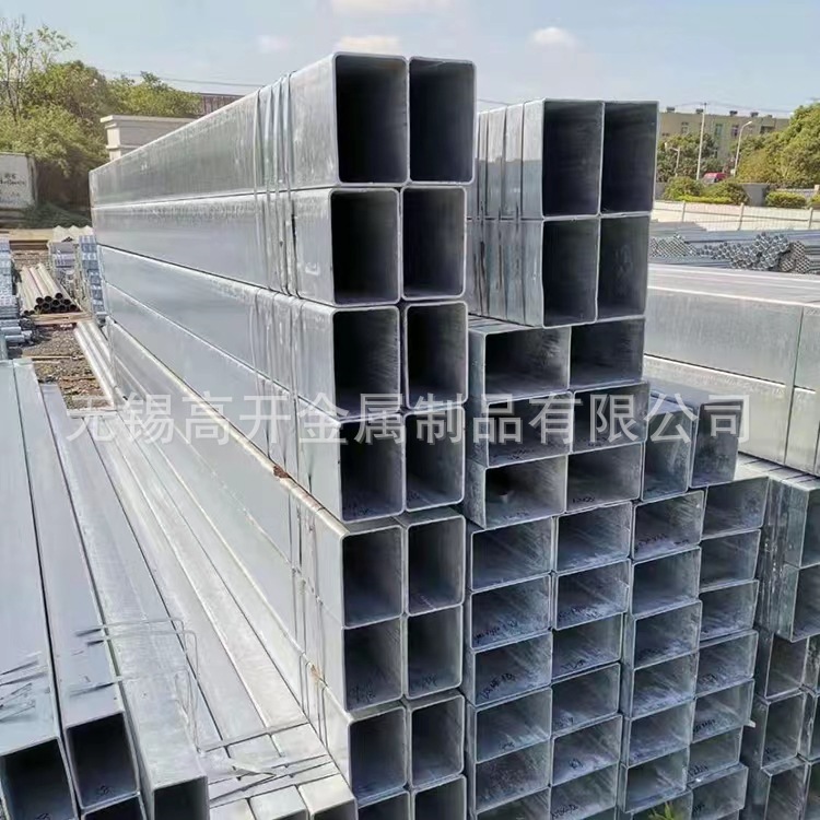 Customization of the construction of a glass-free, zinc-plating hot pipe 30*60 thermal zinc plating clint high-qin curtain wall