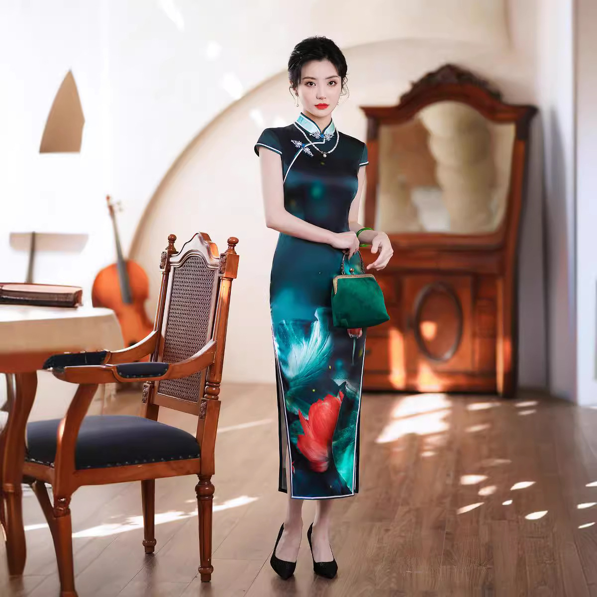 Mùa hè năm 2023 để cải thiện trang phục Trung Quốc cho cô gái thời trang Sanose Retro.