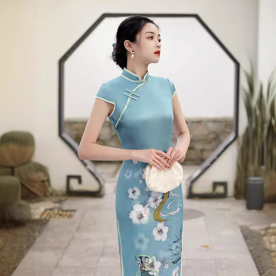 Một mùa hè mới năm 2022 để cải thiện trang phục Trung Quốc cho cô gái Sanose.