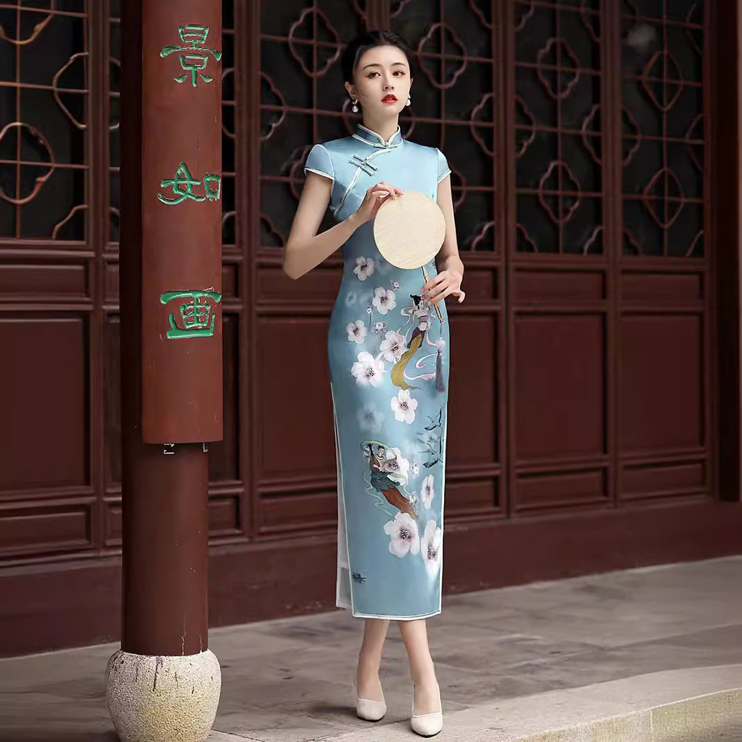 Một mùa hè mới năm 2022 để cải thiện trang phục Trung Quốc cho cô gái Sanose.