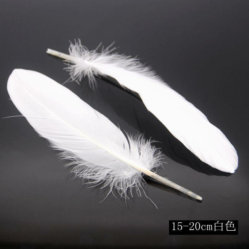 Lông vũ DIY Goose 15- 20cm Lông vũ lò sưởi