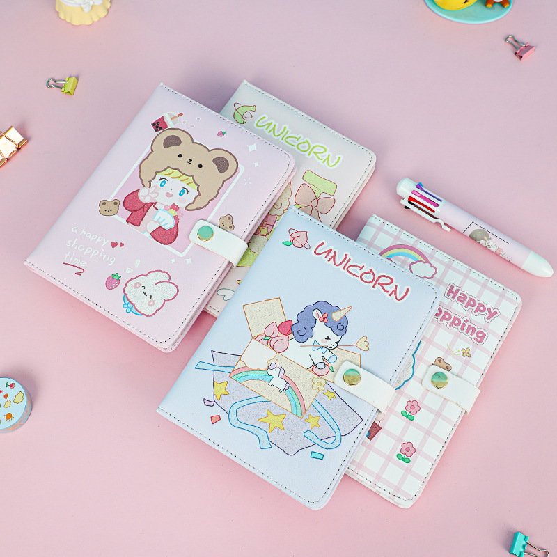 ♪ Yêu cái hộp Pu-book với một cuốn sổ tay sáng tạo đáng yêu