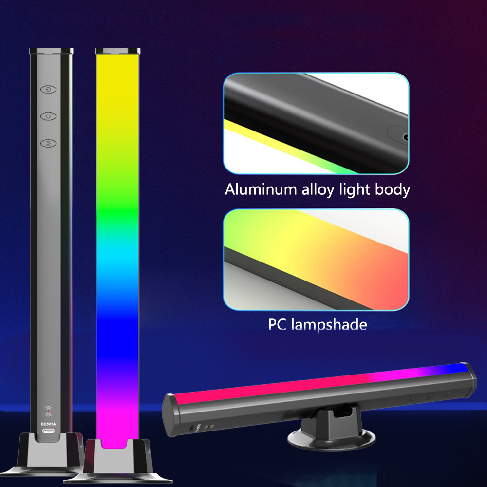 2.S.B. Thắt lưng ánh sáng được điều khiển bằng các slide RGB chọn lọc âm thanh và bầu khí quyển màn hình nền APP thông minh