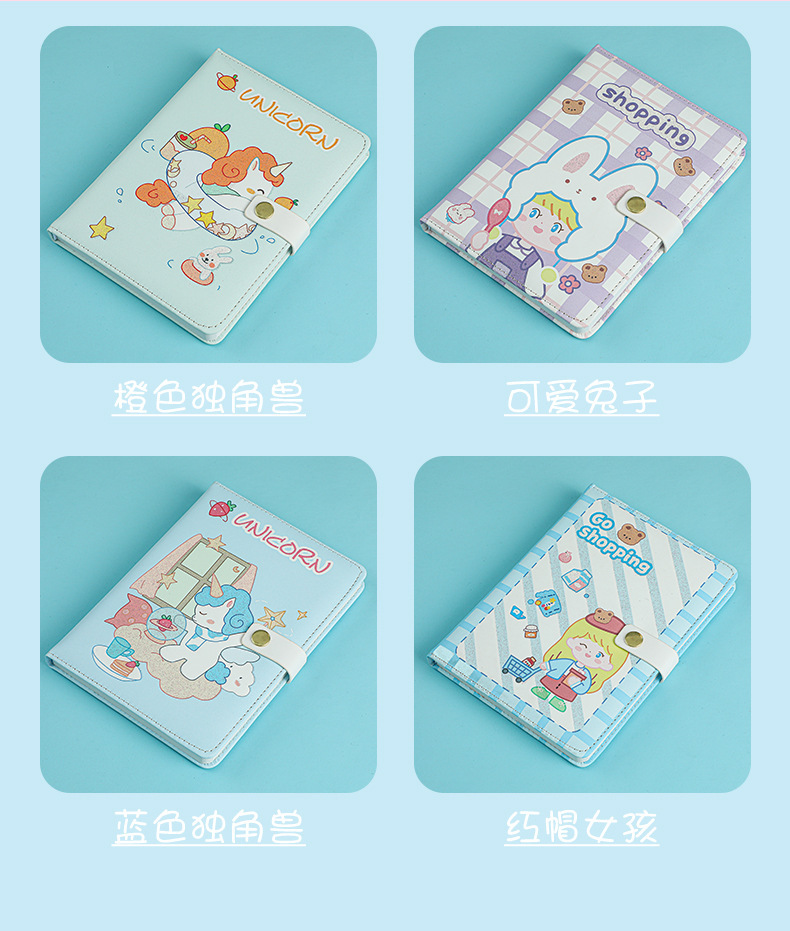 ♪ Yêu cái hộp Pu-book với một cuốn sổ tay sáng tạo đáng yêu