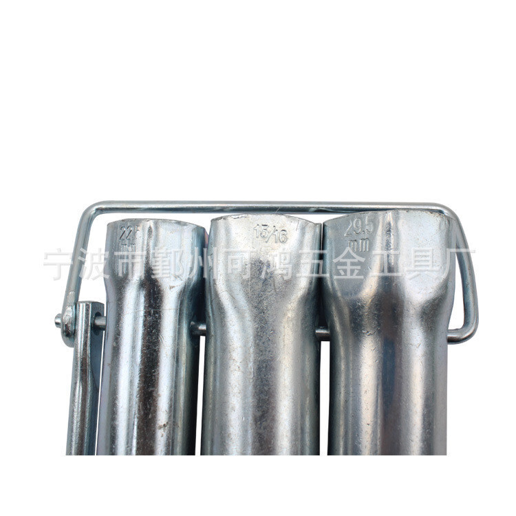 Four sets of six-point-fours inside the Ko Hung factory sink tap to remove the multi-spectrum wrench