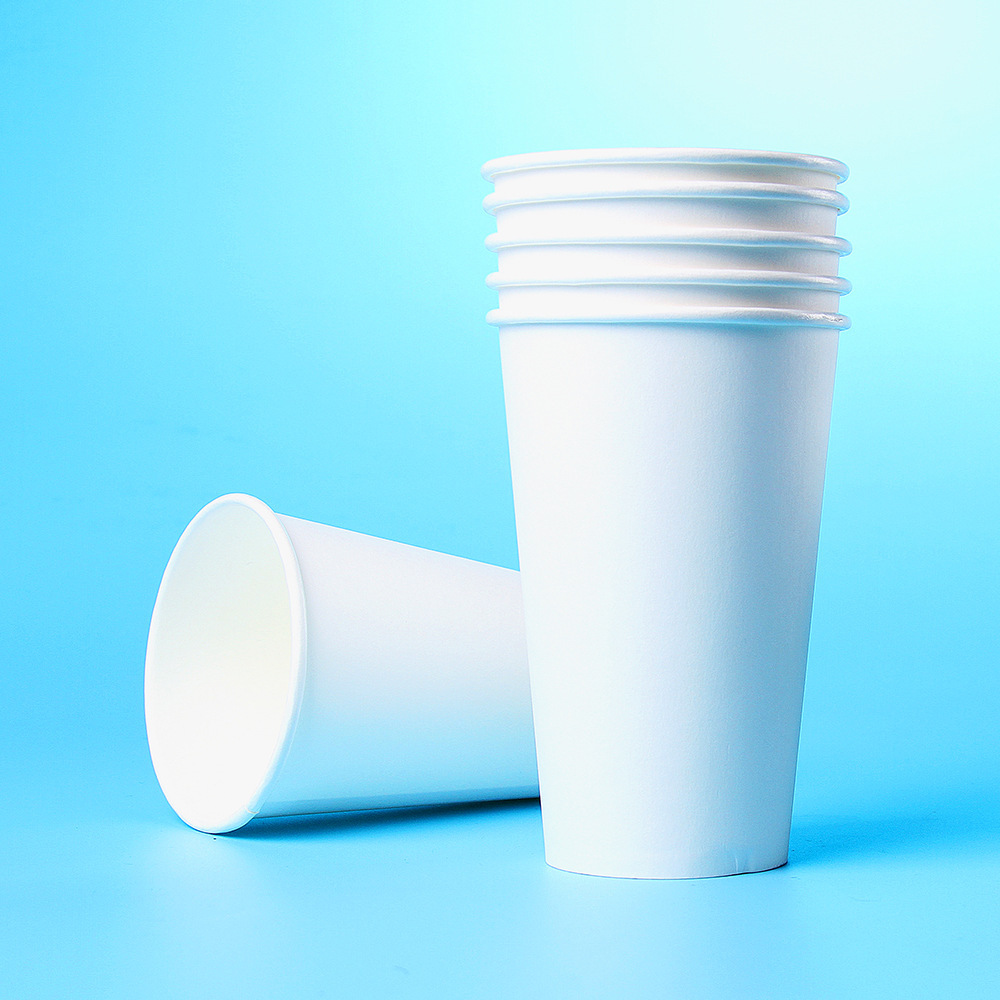 Paper cups eSUN Visible PLA polyulcanic membrane cups Degradable single-time paper cups insulation coffee cups