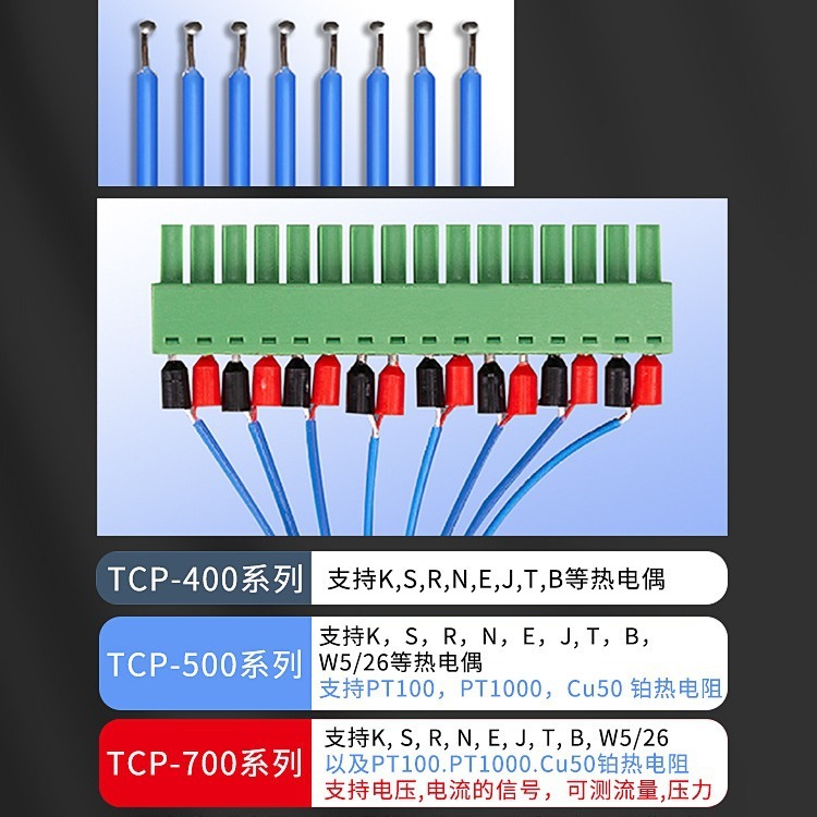 Spectrometer TCP Multi-Range Temperator data recorder, Industrial Class Infrared Temperator, Road 8/64 4-20mA