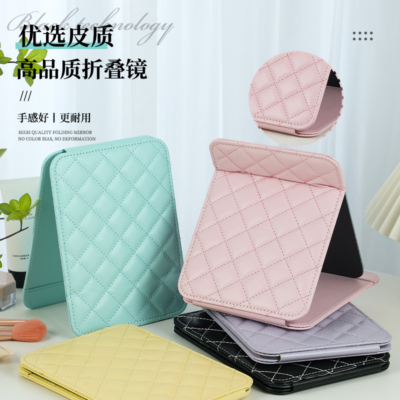 Gương trang điểm nhỏ gấp máy tính với ký túc xá học sinh sạch sẽ, kích thước của các công chúa.
