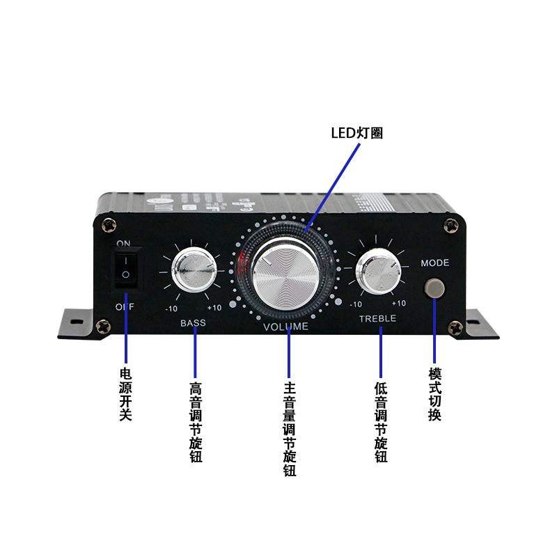 Tiếng nổ xuyên hàng, tần số nhỏ, âm thanh máy tính, 2 kênh 12V, Răng xanh.