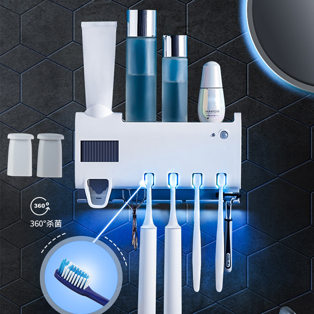 A non-pore-intellectual antiseptic toothbrush wall, automatic UV-free toothpaste.