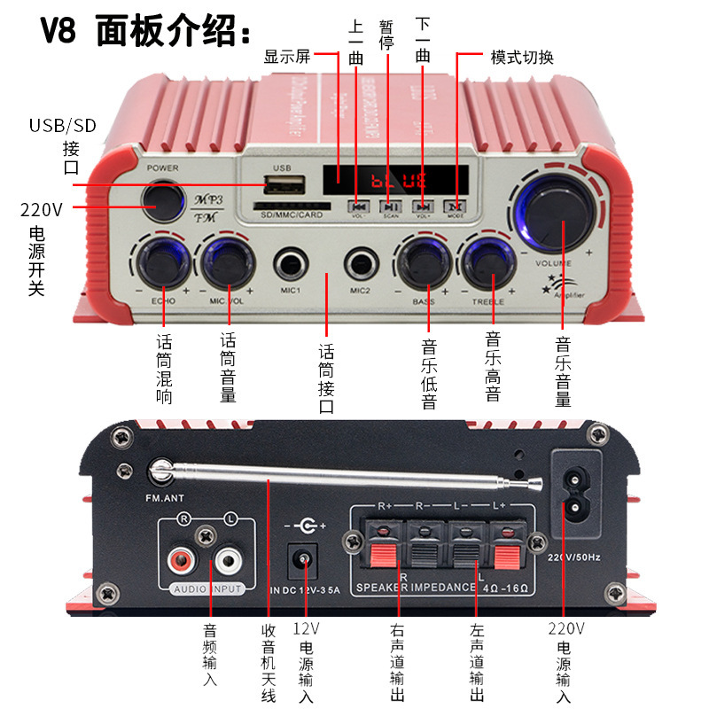 Chiếc xe nhỏ ánh sáng 220V với chiếc xe màu xanh răng cưa 2.0-V Năng lượng U-Drive.
