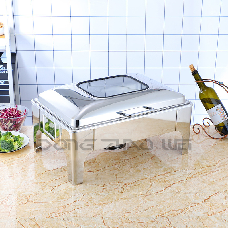 Cung cấp 528 đầu bếp, máy nấu ăn không gỉ thép, nồi chứa cồn cứng.