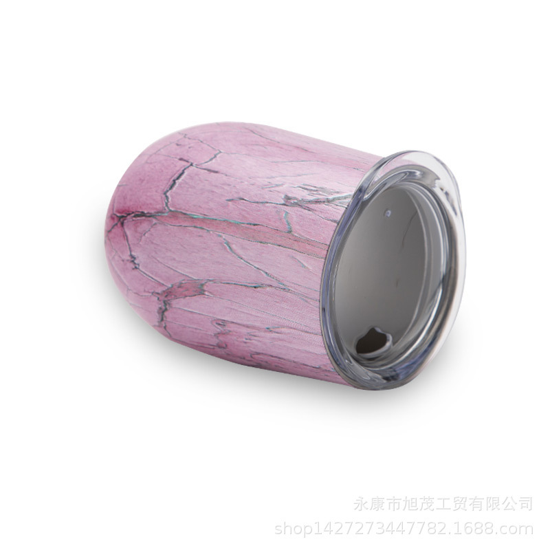 304 stainless steel red wine in the Amazon eggshell cup.