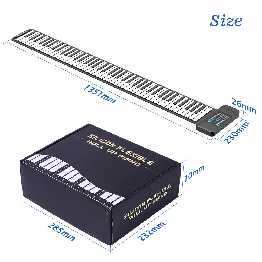 The new P.C. 88 key rolls for multi-purpose electronic piano across the border.