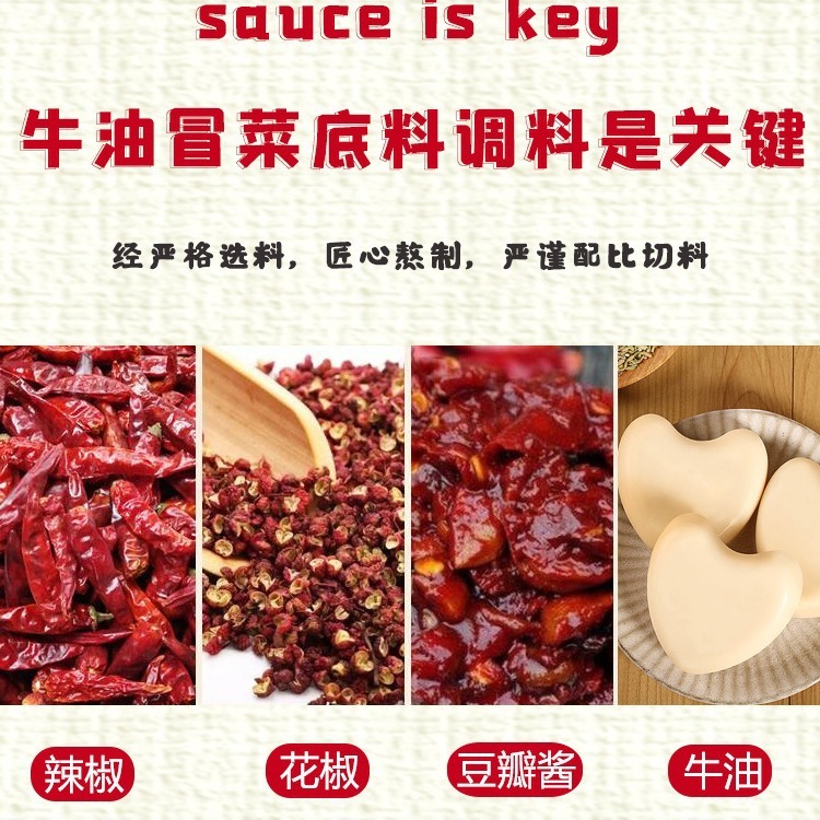 Sichuan Changdu อบแห้งฐานน้ํามัน/ผลไม้ เปิดร้านค้า 500g/Back