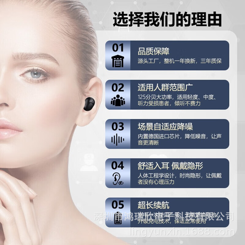 跨境16通道數字機藍牙助聽器廠家現貨聲音放大器中重度hearingAID