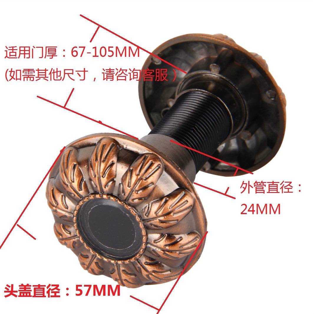 Mắt Zirc 24MM bị giới hạn với bọn trộm cướp.