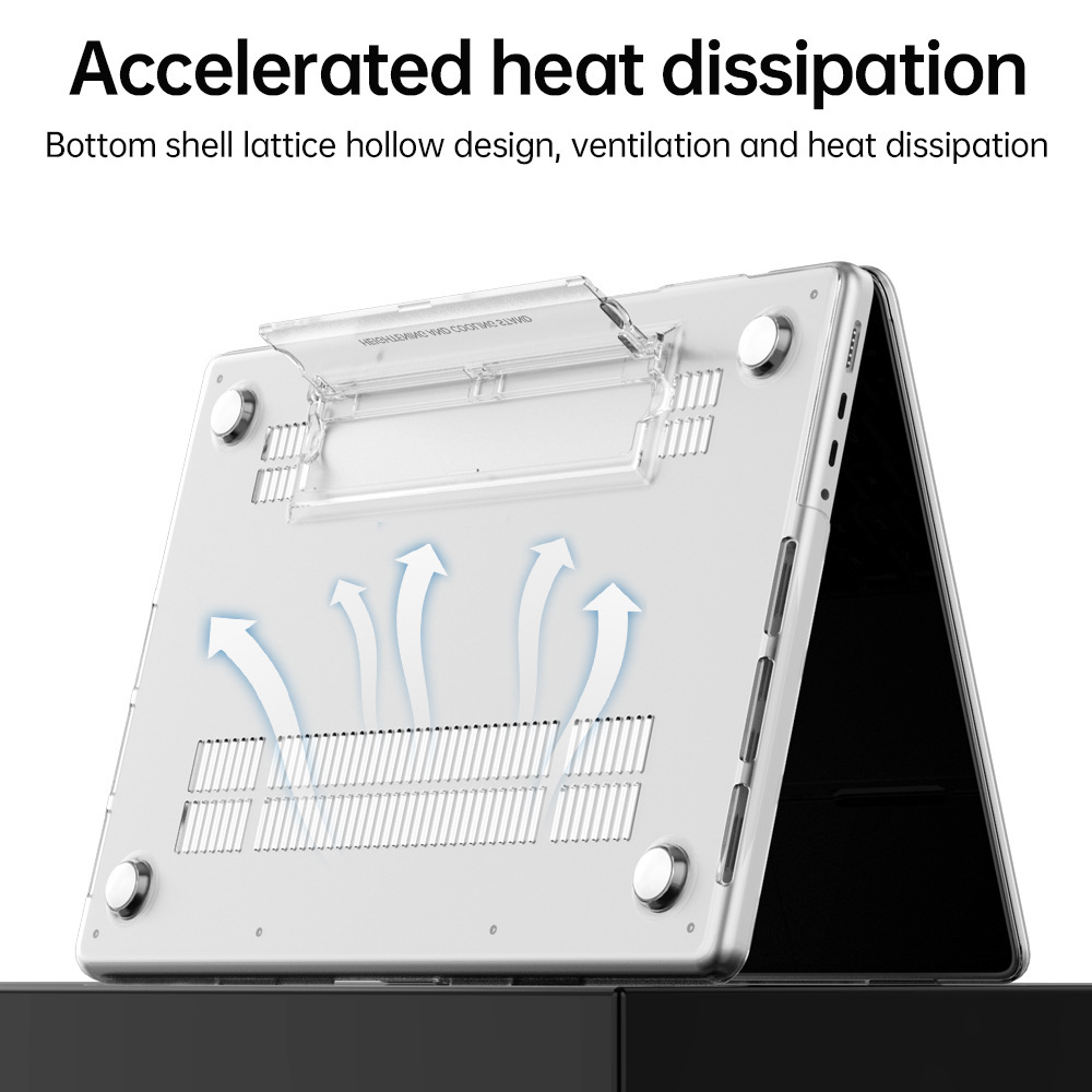 Application of the new Macbook M3 Sands Transparency Protection Shell 14-inch Pro Apple Computer Protection Shell