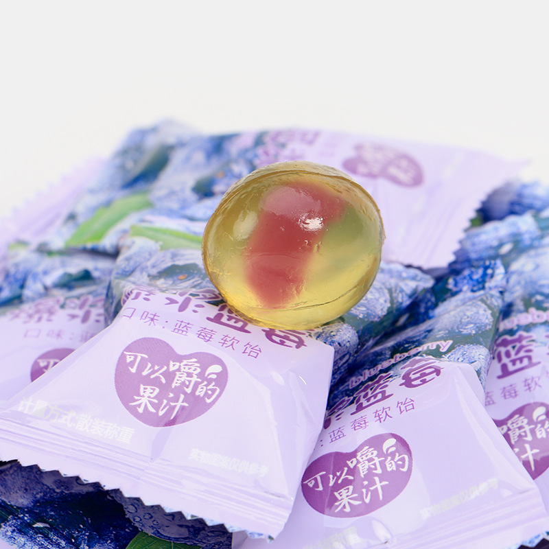 Bánh kem việt quất, 200 g việt quất kẹo dẻo, đường QQ, snack, kẹo