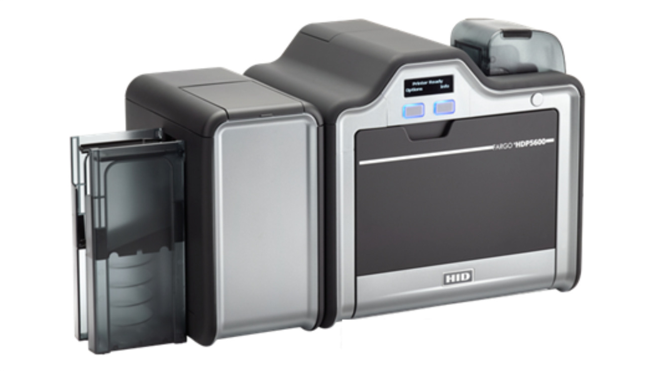 U.S. advanced HDP 5000 double-faced card printer, high-resolution thermal printing of PVC cards