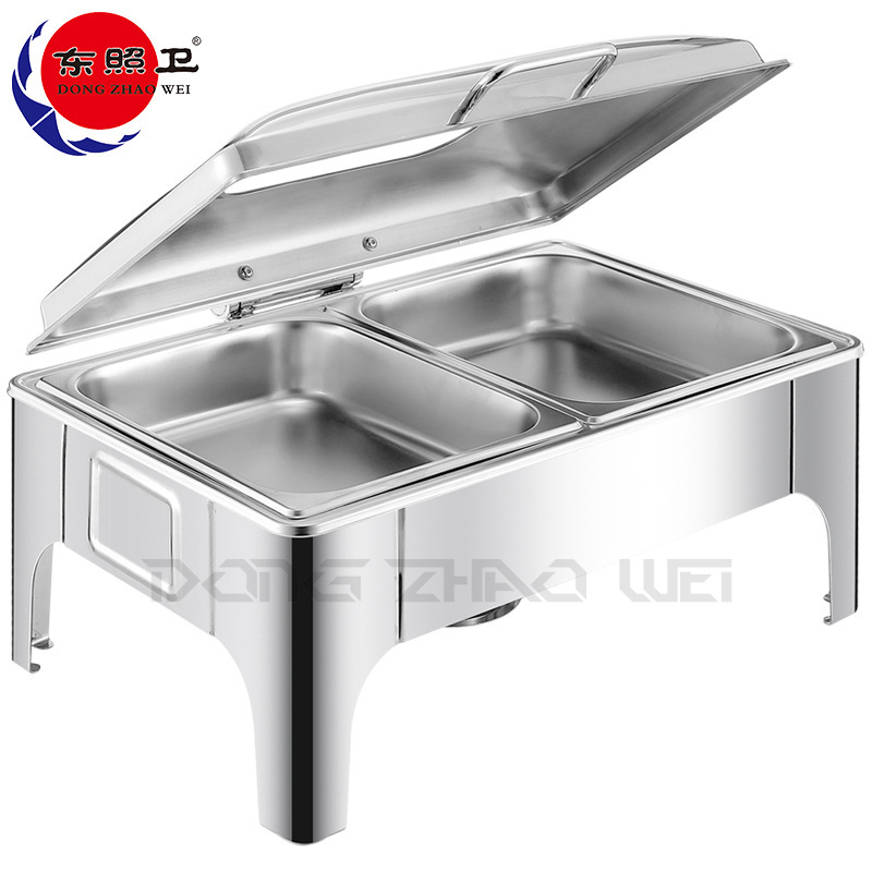 Cung cấp 528 đầu bếp, máy nấu ăn không gỉ thép, nồi chứa cồn cứng.