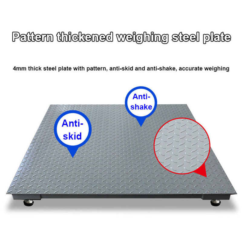 Foreign trade English-language electronic scales of 1 to 3 T tons of industrial smallland scales of 1.5 m logistics platform scales