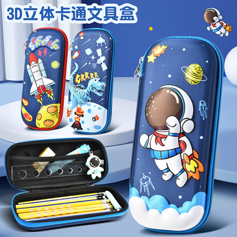 Children's front-page cartoons 3D high-capacity school children's pens for boys and girls