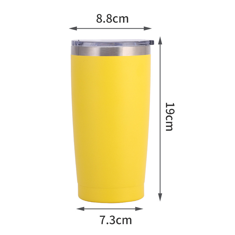 Amazon 20oz car cups, 304 stainless steel ice-rigged beer cups.