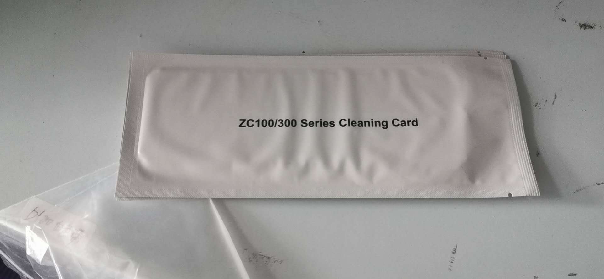 Zebra ZC100 printer replaces the cleaning card.