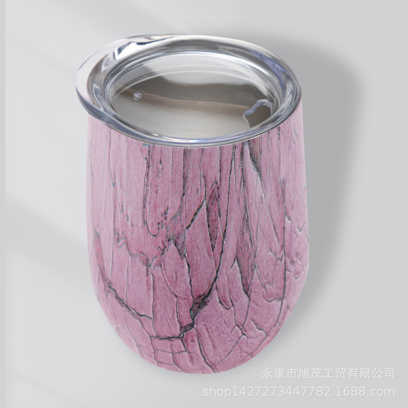 304 stainless steel red wine in the Amazon eggshell cup.