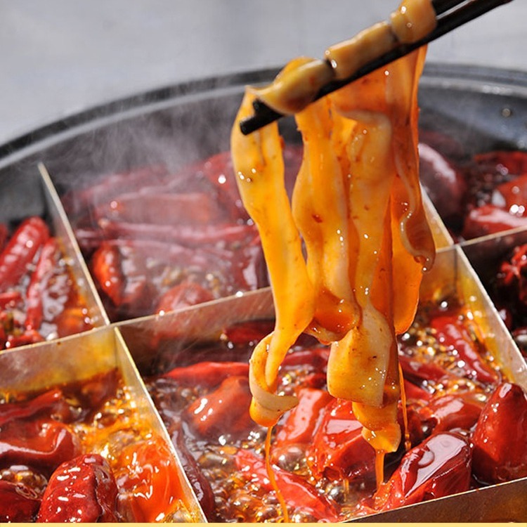 Sichuan shared the swarms of fire pots, which were supplied to 500 g bags.