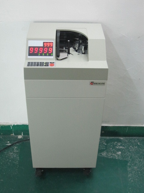 Multinational currency UV for vacuum-inhaler banks to test bank-specific vault stand-up repeaters