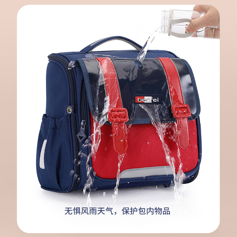 2022 new side packs for primary school children in grades 1-2-4 lightweight reduction of children ' s shoulder backpacks