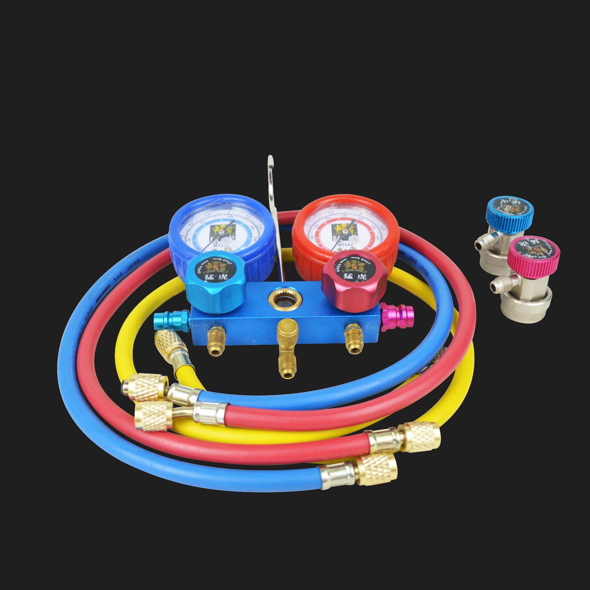 Double-valve/refrigerant-form suite/fluorinated-form/refrigerant-form/refrigerant-notation-form belt fastener