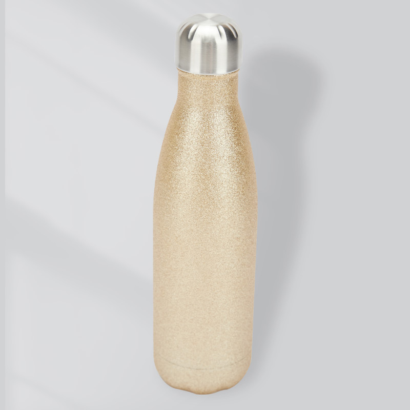 Coke bottle warmer, 304 stainless steel motion kettle flashing glass, logo glass.
