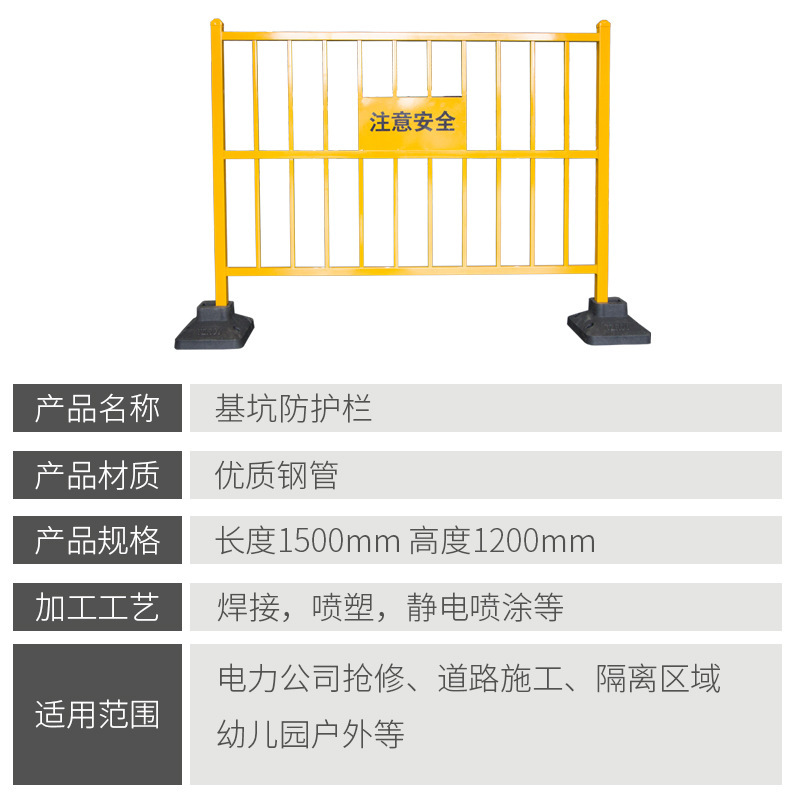 Construction of the building site security fence to secure the perimeter of the perimeter fence