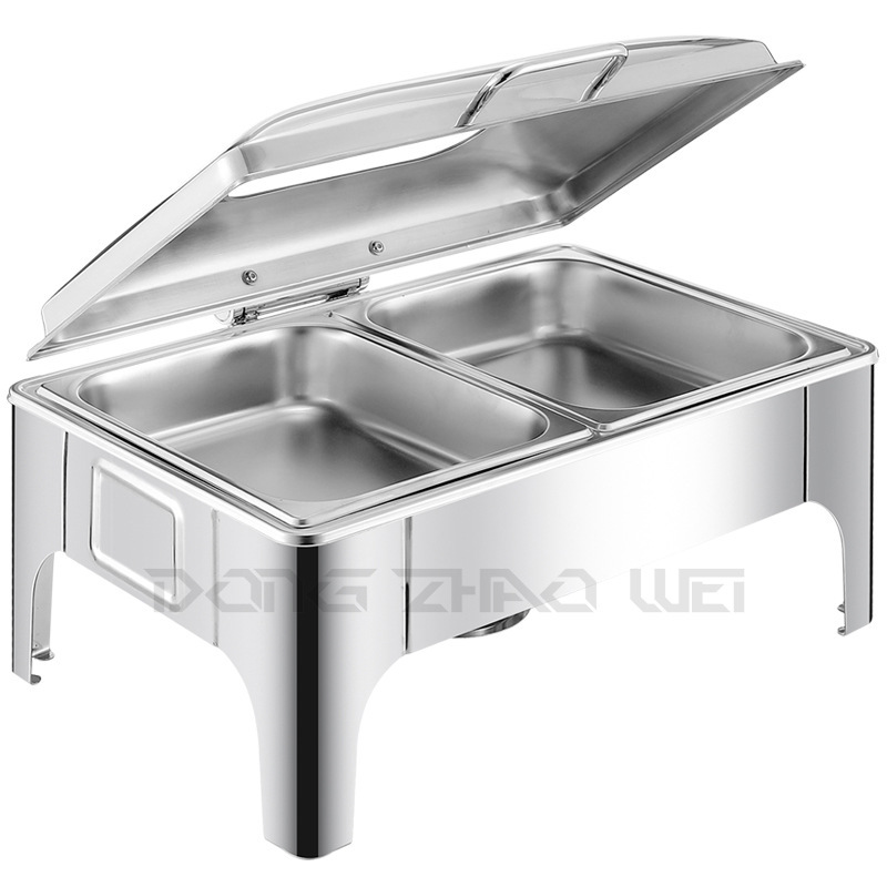 Cung cấp 528 đầu bếp, máy nấu ăn không gỉ thép, nồi chứa cồn cứng.