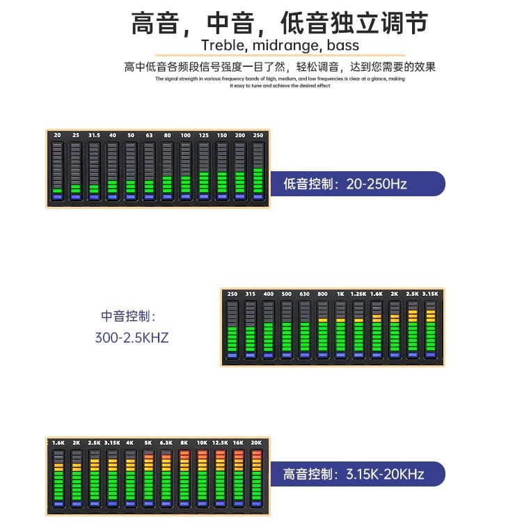 EQ-A32 數字均衡器 專業效果高品質舞臺家用卡拉ok降噪音頻處理器