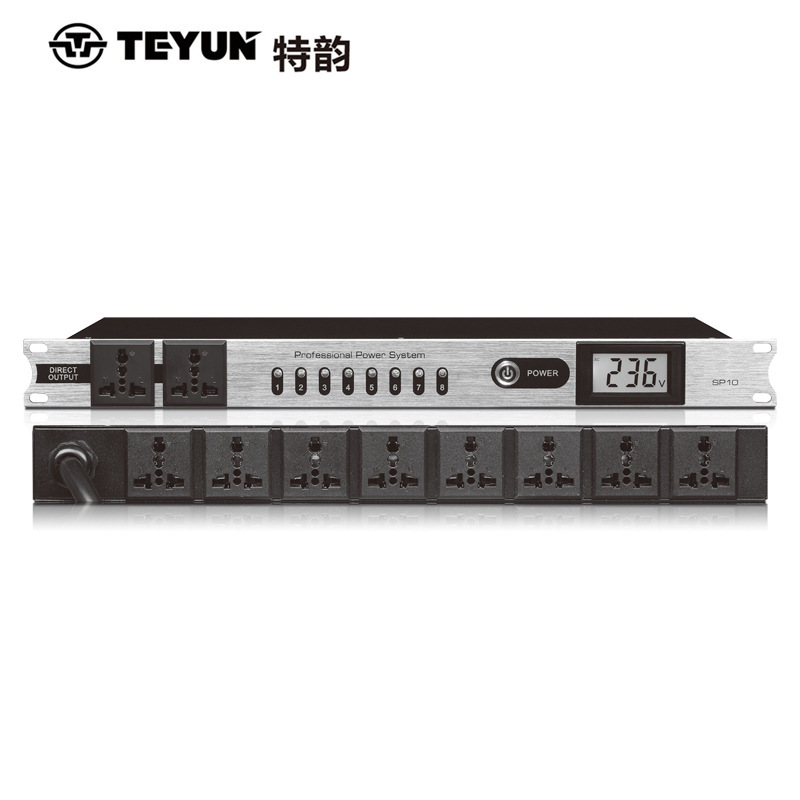 It's a hype, a 10-way power time sequencer, a digital high-power professional stage conference audio-laying device effector.