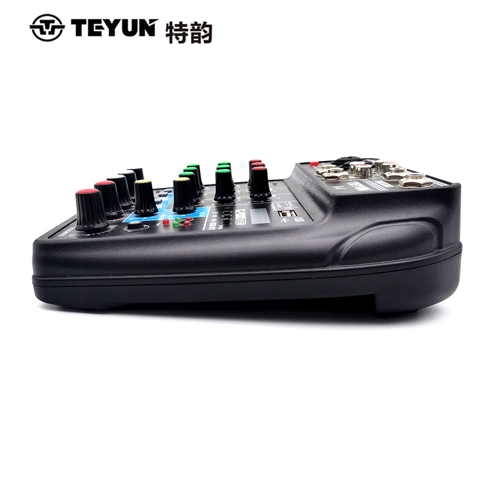 Customize the 4-way station home-based mixer mixer with small USB-coated bluetooth DJ