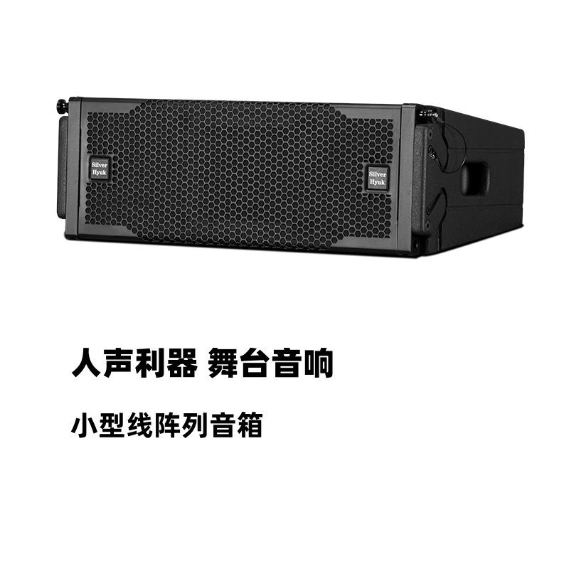 演台音响设备双6.5英寸小型线阵列音箱高端专业扬声器品牌音响