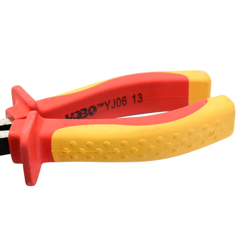 Ewybor, double-coloured VDE insulation pliers, eight."