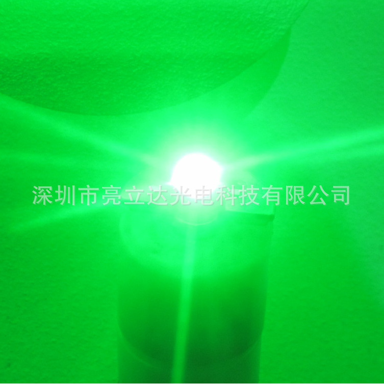 厂家供应 亮立达 1-3W绿光LED灯珠 大功率LED 光源加 工定 制批发