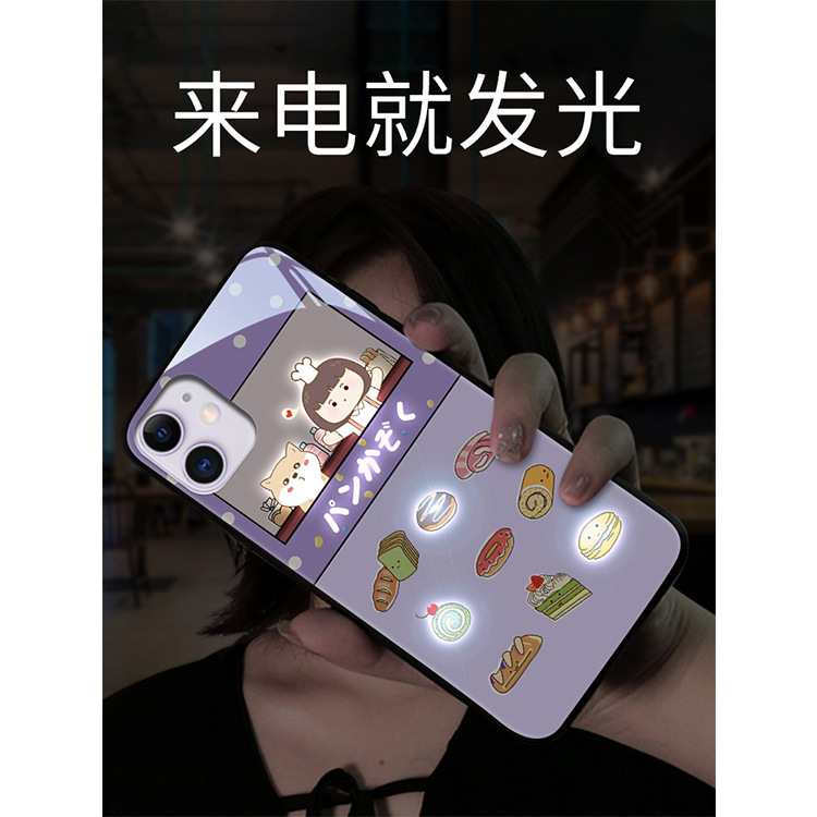 Quả táo 12 hệ vỏ điện thoại chiếu sáng iphone 14 bảng điều khiển hệ vỏ điện thoại xr 13mini để flash xr