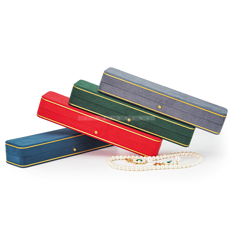 New high-quality jewelry box with a round-tone gold-coated bracelet bracelet box box