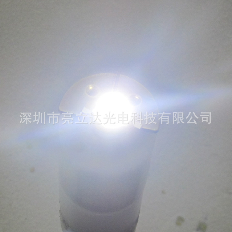 厂家供应 1W白光LED灯珠 正白光大功率LED 110-120LM 定 制 批发